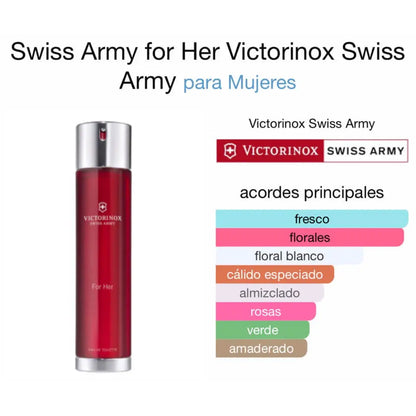 Swiss Army for Her EDT para mujer 100 ml - Aromática CR