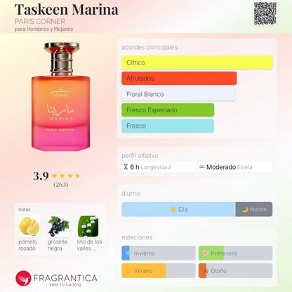 Taskeen Marina - Aromática CR