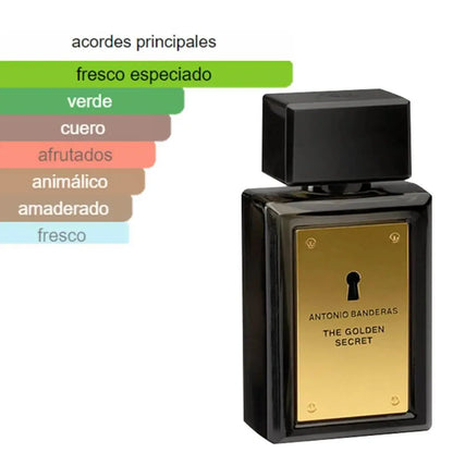 The Golden Secret EDT para hombre - Aromática CR