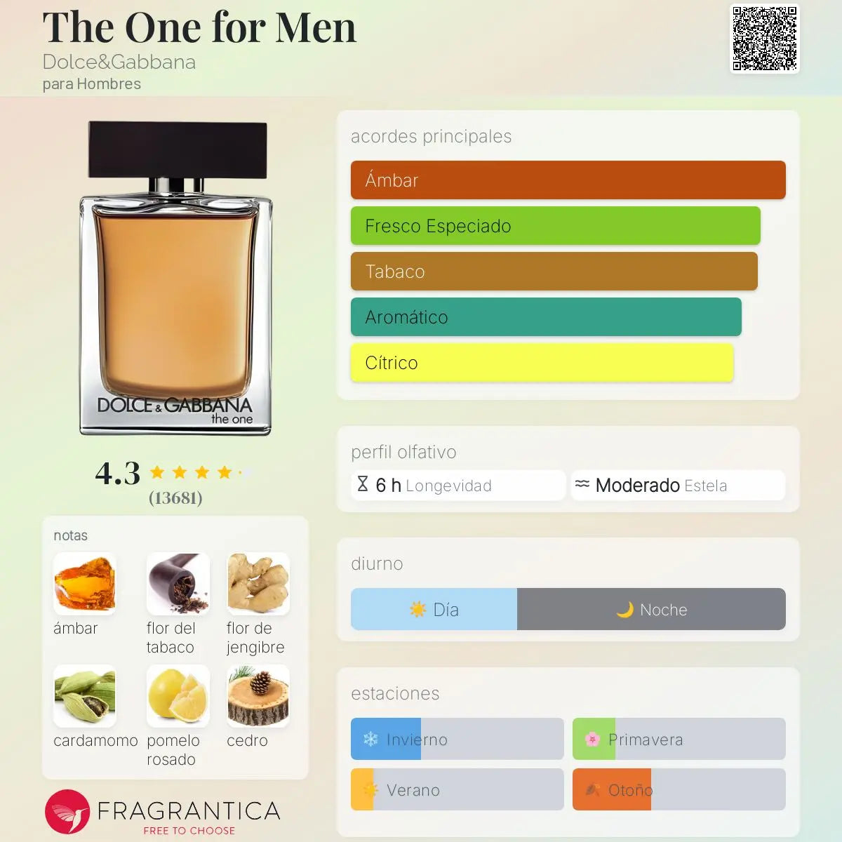 The One for Men - Aromática CR