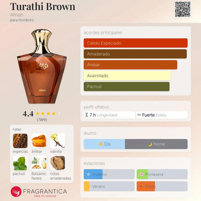 Turathi Brown - Aromática CR