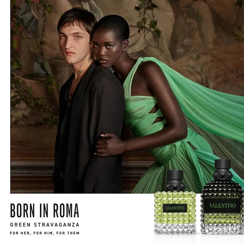 Valentino Uomo Born in Roma Green Stravaganza Valentino para Hombre - Aromática CR
