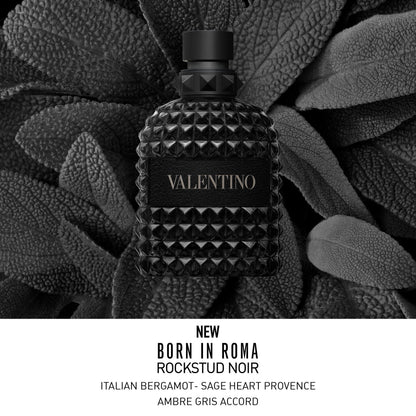 Valentino Uomo Born In Roma Rockstud Noir - Aromática CR
