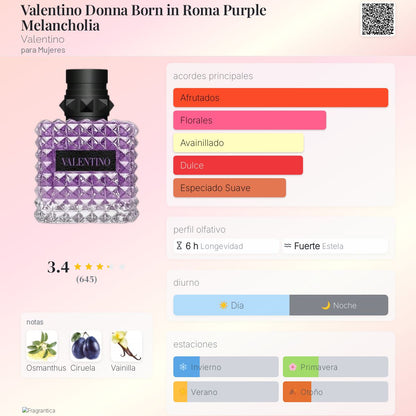 Valentino Donna Born in Roma Purple Melancholia - Aromática CR