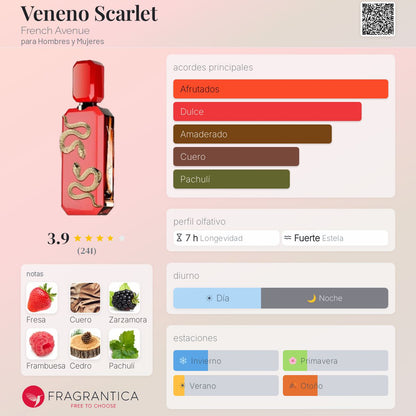 Veneno Scarlet - Aromática CR