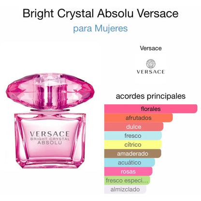 Versace Bright Crystal Abolu EDP para mujer 90 ml - Aromática CR