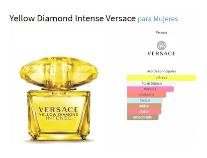 Versace Yellow Diamond Intense EDP para mujer 90 ml - Aromática CR