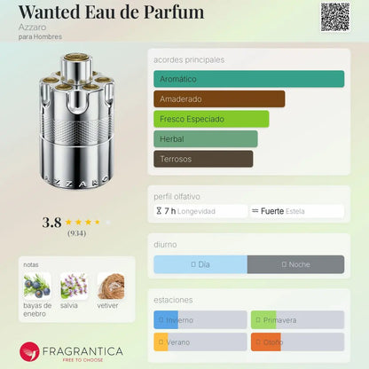 Wanted Eau de Parfum - Aromática CR