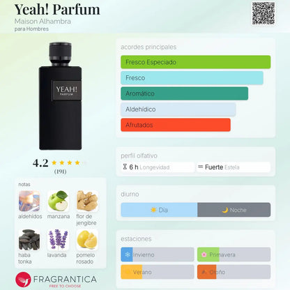 Yeah! Parfum - Aromática CR