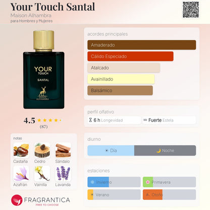 Your Touch Santal - Aromática CR