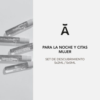 Kit 10: Para la noche y citas mujer - Aromática CR