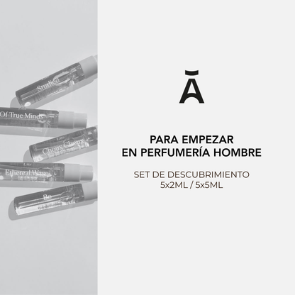 Kit 5: Para empezar en perfumería hombre - Aromática CR